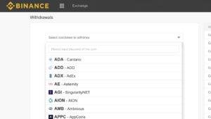 Learn How to withdraw from Binance