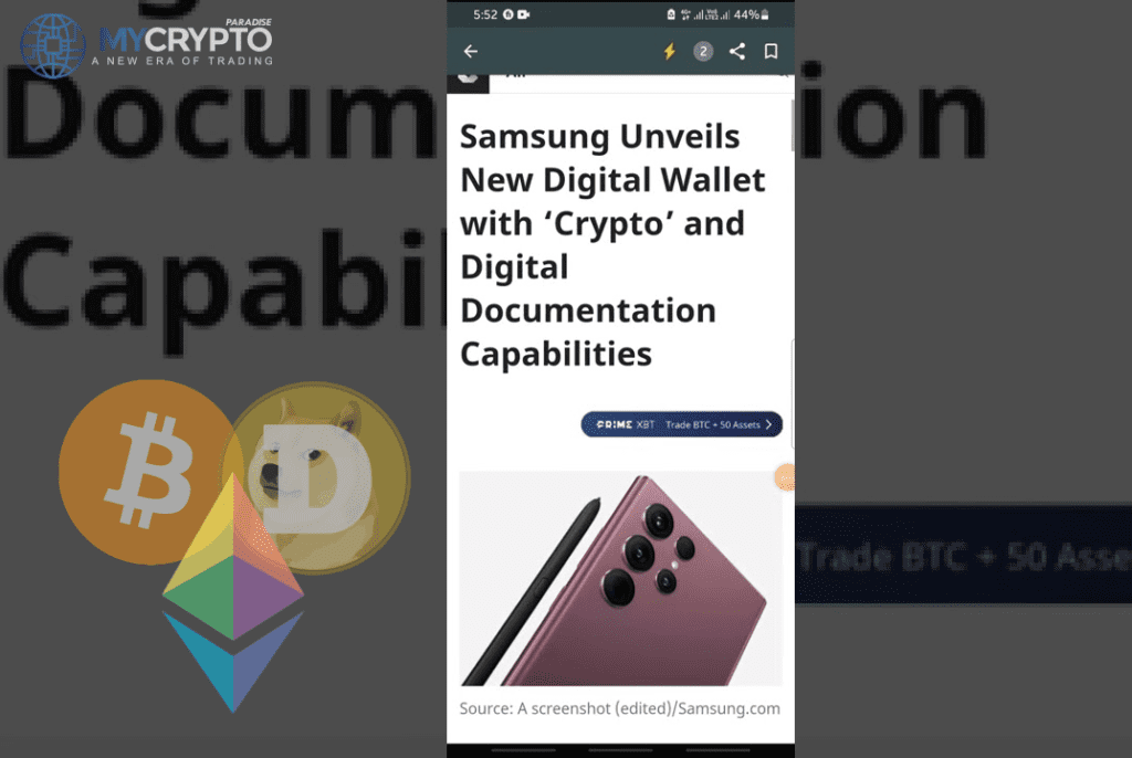 Samsung Digital Wallet