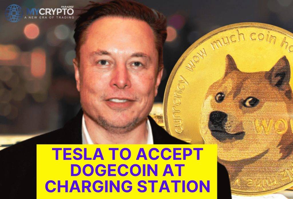Tesla charging stations