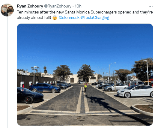 Tesla Charging Stations 