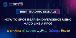 bearish divergence using MACD
