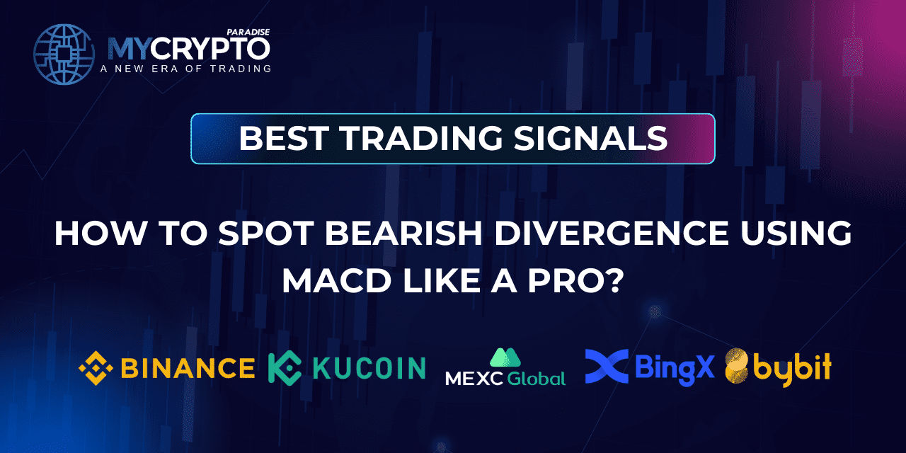 bearish divergence using MACD