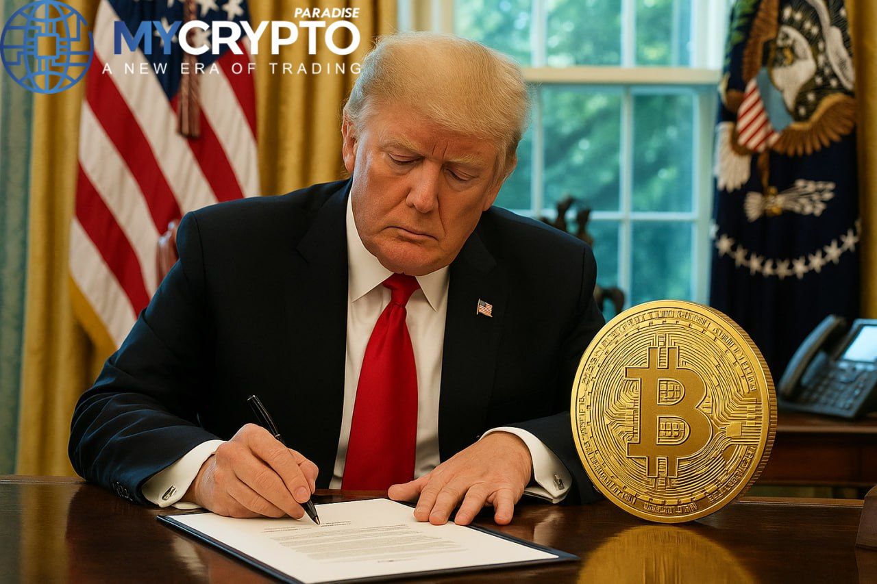 Donald Trump signs cryptocurrency executive order at White House, signaling new U.S. crypto regulation policy