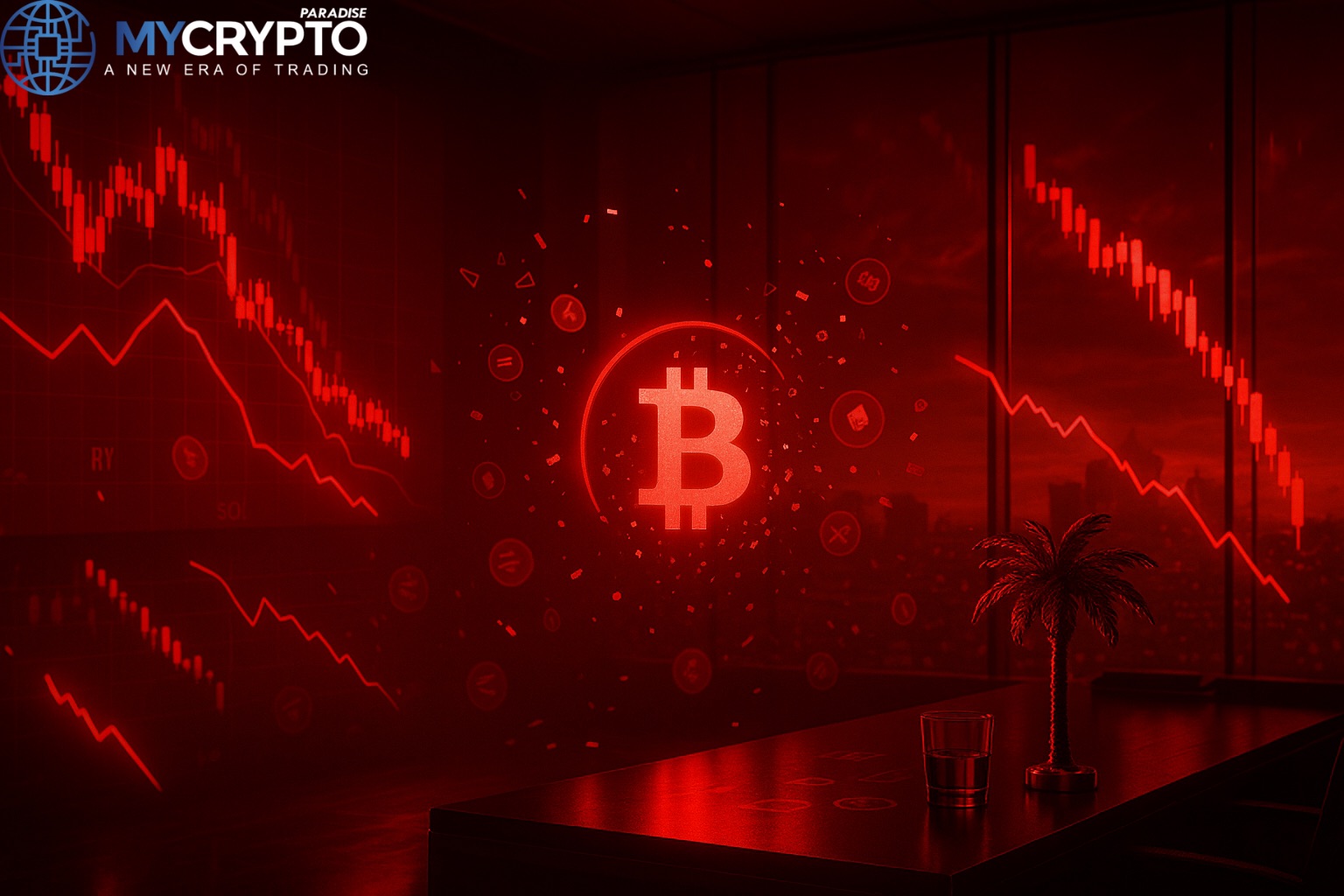 Bitcoin Crashes, Banks Crack, Panic Rips Through Markets