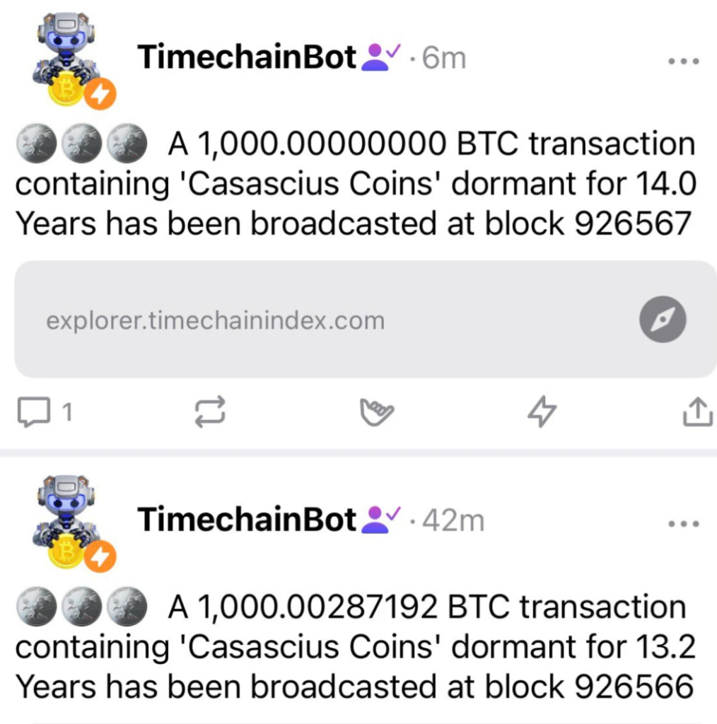 CASASCIOUS BITCOIN MOVEMENT