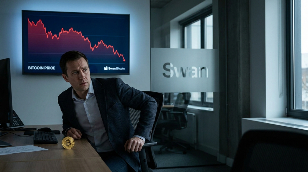 Swan Bitcoin CEO slashes his own bull case as BTC sinks